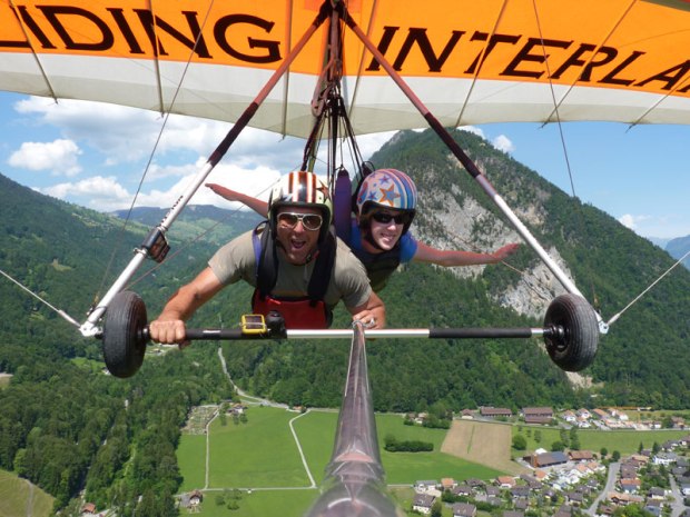 Hang Gliding in Switzerland
