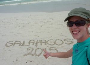 Me in the Galapagos
