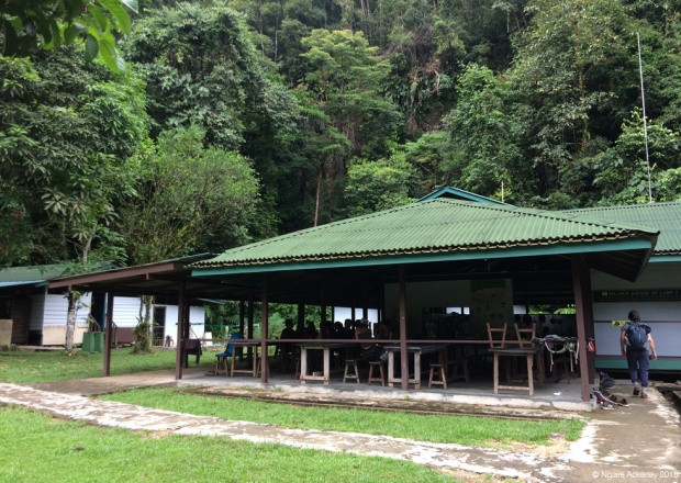 Camp 5 eating area